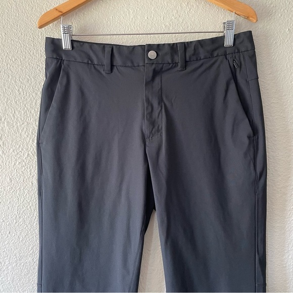 Performance Hiking Comfort Tech Golf Pants Men’s Size 31 (33x28) Black Stretch - Picture 2 of 14